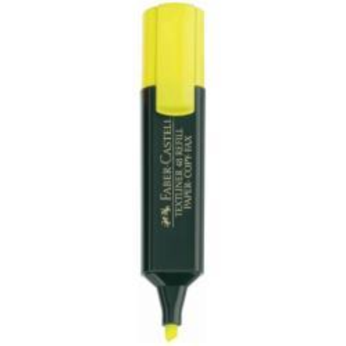 FABER-CASTELL EVIDENZIATORE TEXTLINER 48 GIALLO 10 Pz